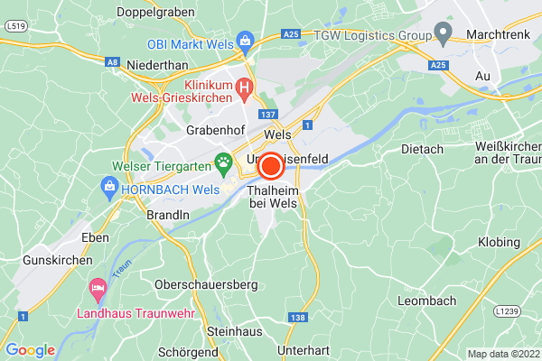 Bild der Adressposition auf der Karte