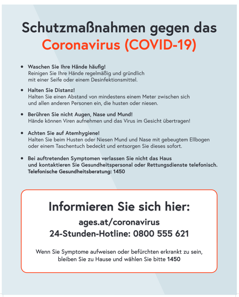 Information BMI Coronavirus 